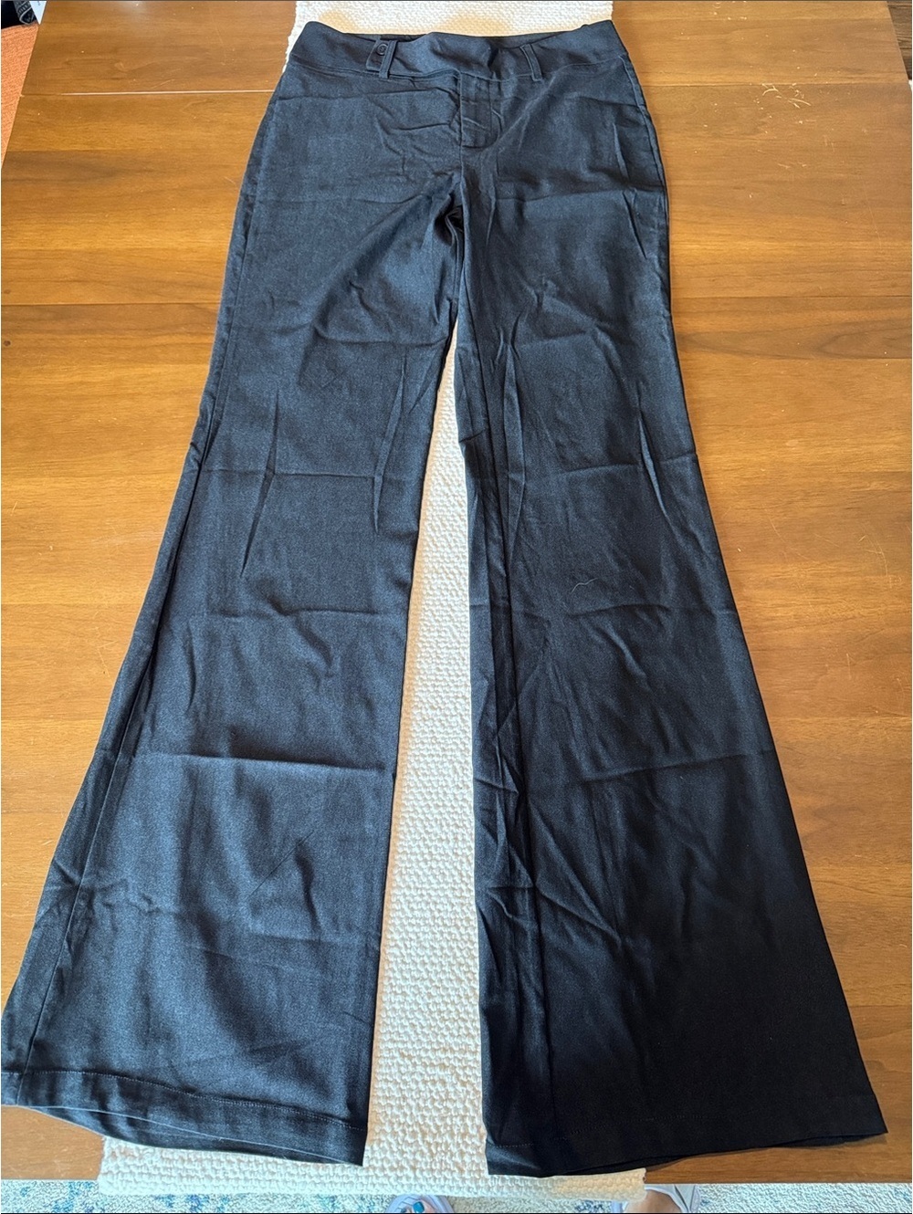 Princess Polly Black Wide-Leg Pants Size US 8 Tall